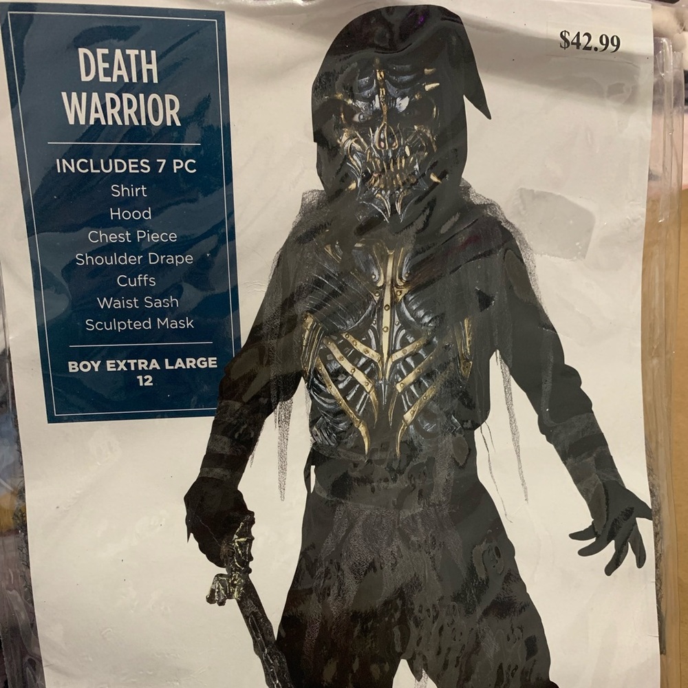 Death warrior Halloween costume